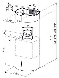 Вытяжка Smeg KIR37X фото 2 в Новосибирске