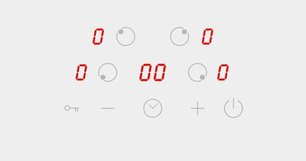 Индукционная варочная панель Кертинг HI 64013 BW фото 3 в Новосибирске Индукционная варочная панель Korting HI 64013 BW фото 3 в Новосибирске