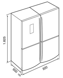 Холодильник Teka NFE 900 X фото 3 в Новосибирске