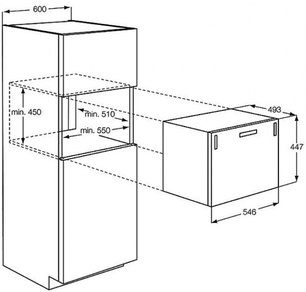 Встраиваемая посудомоечная машина Electrolux ESL2450W фото 2 в Новосибирске