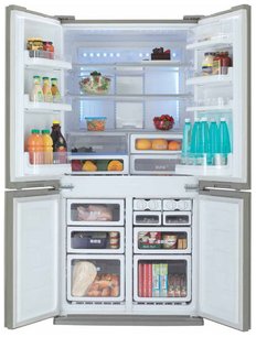 Многокамерный холодильник Шарп SJFP97VBE фото 2 в Новосибирске Многокамерный холодильник Sharp SJFP97VBE фото 2 в Новосибирске