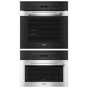 Miele (духовой шкаф H 7260 BP EDST/CLST + микроволновая печь M7140TC EDST/CLST) фото в Новосибирске