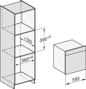 Встраиваемая пароварка Miele DGC 7865 OBSW фото 3 в Новосибирске