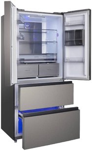 Четырехдверный холодильник Кертинг KNFF 82535 X фото 2 в Новосибирске Четырехдверный холодильник Korting KNFF 82535 X фото 2 в Новосибирске