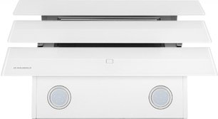 Кухонная вытяжка MAUNFELD Cascada 60 белый фото 2 в Новосибирске