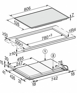 Варочная панель Миле KM 7678 FR фото 3 в Новосибирске Варочная панель Miele KM 7678 FR фото 3 в Новосибирске