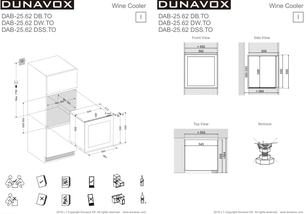 Винный шкаф Dunavox DAB-25.62DB.TO фото 2 в Новосибирске