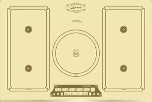 Варочная панель Кайзер KCT 7795 FI ElfEm фото в Новосибирске Варочная панель Kaiser KCT 7795 FI ElfEm фото в Новосибирске