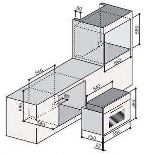 Духовой шкаф Ilve 600-SFTC фото 3 в Новосибирске