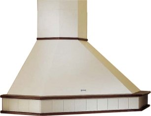 Вытяжка Фалмек Iris Piastrelata ANG (600) S орех фото в Новосибирске Вытяжка Falmec Iris Piastrelata ANG (600) S орех фото в Новосибирске