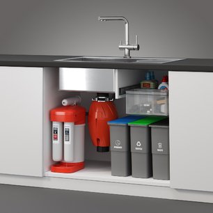 Измельчитель пищевых отходов Omoikiri NAGARE 1000 фото 4