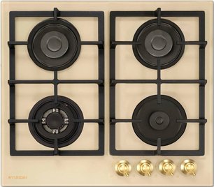 Газовая варочная панель Hyundai HHG 6434 BE фото в Новосибирске