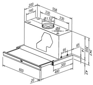 Вытяжка Teka CNL1-3000 STAINLESS STEEL HP фото 2 в Новосибирске