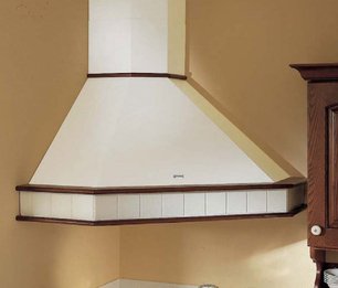 Вытяжка Фалмек Iris Piastrelata ANG (600) S орех фото 2 в Новосибирске Вытяжка Falmec Iris Piastrelata ANG (600) S орех фото 2 в Новосибирске