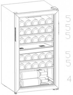 Винный шкаф La Sommeliere ECS30.2Z фото 2 в Новосибирске