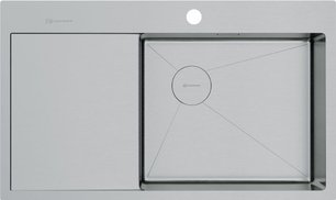 Omoikiri (мойка AKISAME 86 SIDE IN-R + смеситель MIKAWA 2 PLUS-SB BN) фото 2 в Новосибирске