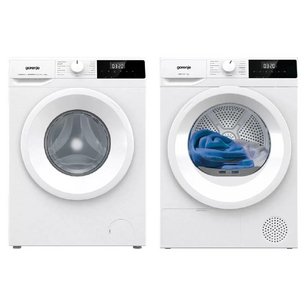Gorenje (стиральная машина W1NHPI60SCS + сушильная машина DHNE82/C) фото в Новосибирске