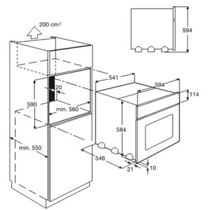 Духовой шкаф AEG B99715M фото 2 в Новосибирске