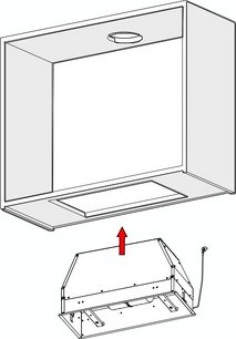 Встраиваемая вытяжка Pando NEO/78 INOX V. 830 SEC фото 4 в Новосибирске