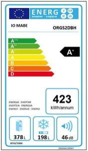 Холодильник IO MABE ORGS2DBHF 60 фото 4 в Новосибирске