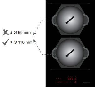 Индукционная варочная панель Баразза 1PIDC30N фото 2 в Новосибирске Индукционная варочная панель Barazza 1PIDC30N фото 2 в Новосибирске