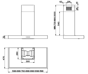 Вытяжка Faber GEMMA PB SRM X A60 фото 3 в Новосибирске