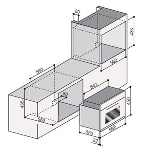Духовой шкаф Ilve 645-LZV IX фото 2 в Новосибирске