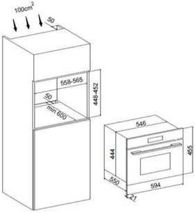 Духовой шкаф Maunfeld AMCO458GB фото 3 в Новосибирске
