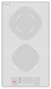 Варочная панель домино Зигмунд Штайн CN 40.3 W фото в Новосибирске Варочная панель домино Zigmund Shtain CN 40.3 W фото в Новосибирске