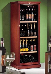 Винный шкаф IP CEXP 401 CU вишня фото 4 в Новосибирске