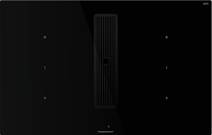 Индукционная варочная панель с вытяжкой Kuppersbusch KMI 8350.0 SR Black Chrome фото в Новосибирске