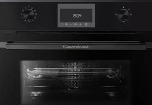 Компактный духовой шкаф с микроволнами Kuppersbusch CBM 6330.0 S2 Black Chrome фото 2 в Новосибирске
