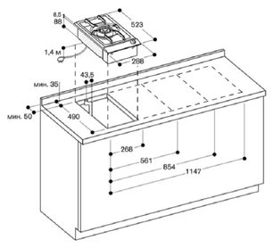 Варочная панель Гаггенау VG 231-214 фото 4 в Новосибирске Варочная панель Gaggenau VG 231-214 фото 4 в Новосибирске