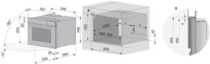 Встраиваемый паровой шкаф Фауцуг CombiSteamer V6000 45M CSM6T-23047 (черное стекло/без ручки) фото 4 в Новосибирске Встраиваемый паровой шкаф V-ZUG CombiSteamer V6000 45M CSM6T-23047 (черное стекло/без ручки) фото 4 в Новосибирске