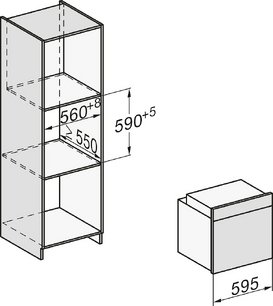 Встраиваемая пароварка Miele DGC 7450 OBSW фото 3 в Новосибирске