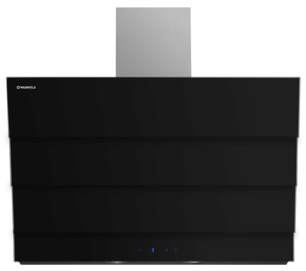 Вытяжка Maunfeld CASCADA E 90 BLACK фото 3 в Новосибирске