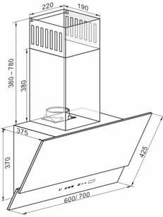 Вытяжка Kaiser AT 6410 FR Eco фото 4 в Новосибирске