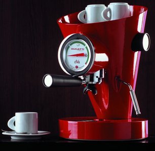 Кофеварка Bugatti Espresso Machine Diva Red фото 4 в Новосибирске