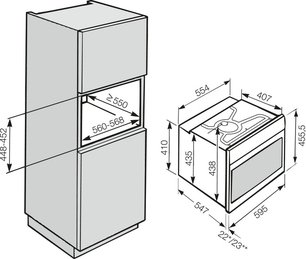 Духовой шкаф Miele H 5041 B ED фото 2 в Новосибирске