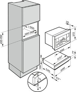 Подогреватель Miele EGW6210 EDST/CLST сталь фото 2 в Новосибирске