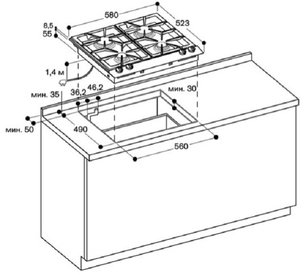 Варочная панель Гаггенау VG 232-214 фото 3 в Новосибирске Варочная панель Gaggenau VG 232-214 фото 3 в Новосибирске