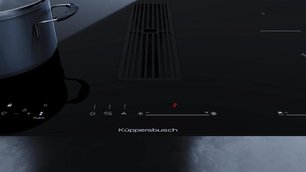 Варочная панель с вытяжкой Куперсбуш KMI 8590.0 SR Silver Chrome фото 4 в Новосибирске Варочная панель с вытяжкой Kuppersbusch KMI 8590.0 SR Silver Chrome фото 4 в Новосибирске