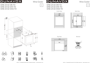 Винный шкаф Dunavox DAB-25.62DSS.TO фото 3 в Новосибирске