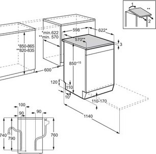 Посудомоечная машина Электролюкс ESM48310SX фото 2 в Новосибирске Посудомоечная машина Electrolux ESM48310SX фото 2 в Новосибирске