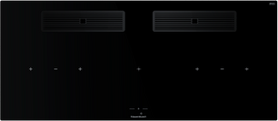 Индукционная варочная поверхность с вытяжкой Kuppersbusch KMI 12850.0 SR-S Black Chrome фото в Новосибирске