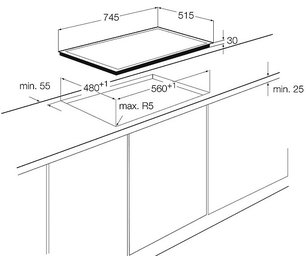 Варочная панель AEG HG755420UM фото 3 в Новосибирске