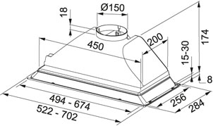 Вытяжка Franke FBI 512 GR фото 2 в Новосибирске