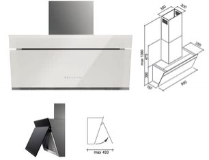 Вытяжка Фалмек Butterfly 90 ix (800) ECP white фото 3 в Новосибирске Вытяжка Falmec Butterfly 90 ix (800) ECP white фото 3 в Новосибирске