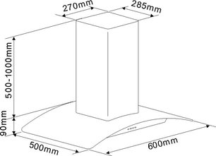 Вытяжка Kaiser A 6420 фото 2 в Новосибирске