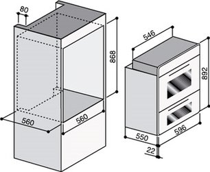 Духовой шкаф Restart ELF037 Blue фото 3 в Новосибирске